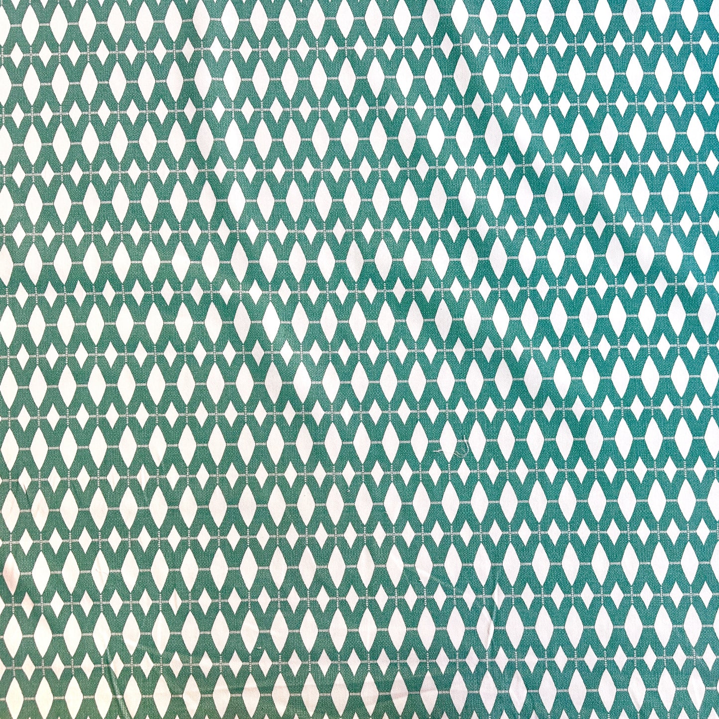 Richloom Teal Fence Fabric