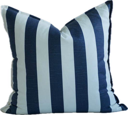 Navy Stripes Scatter Cushion