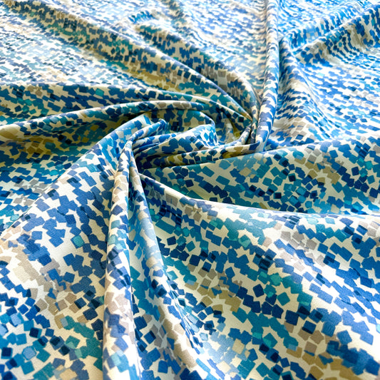 PKL Studio Blue Print Fabric