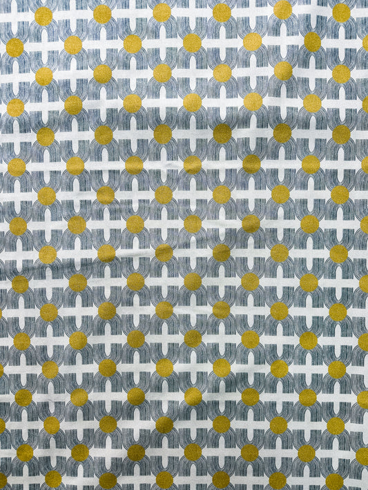 Linton Mustard 280W Fabric