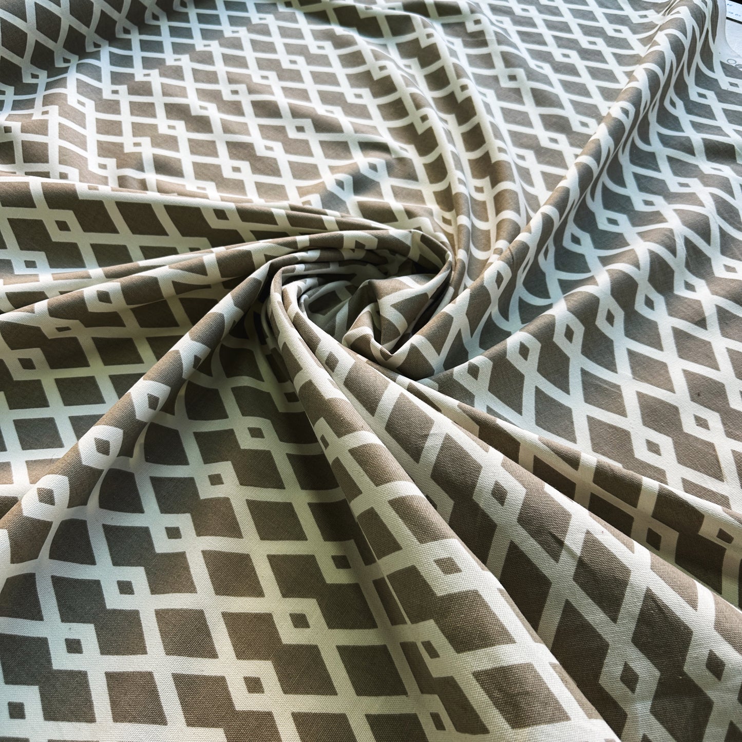 Robert Allen Brown Fence Fabric